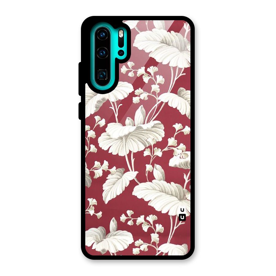Beautiful Petals Glass Back Case for Huawei P30 Pro