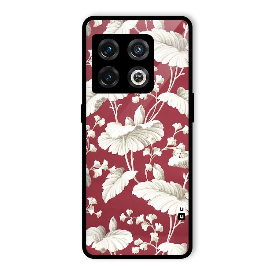 Beautiful Petals Glass Back Case for OnePlus 10 Pro 5G