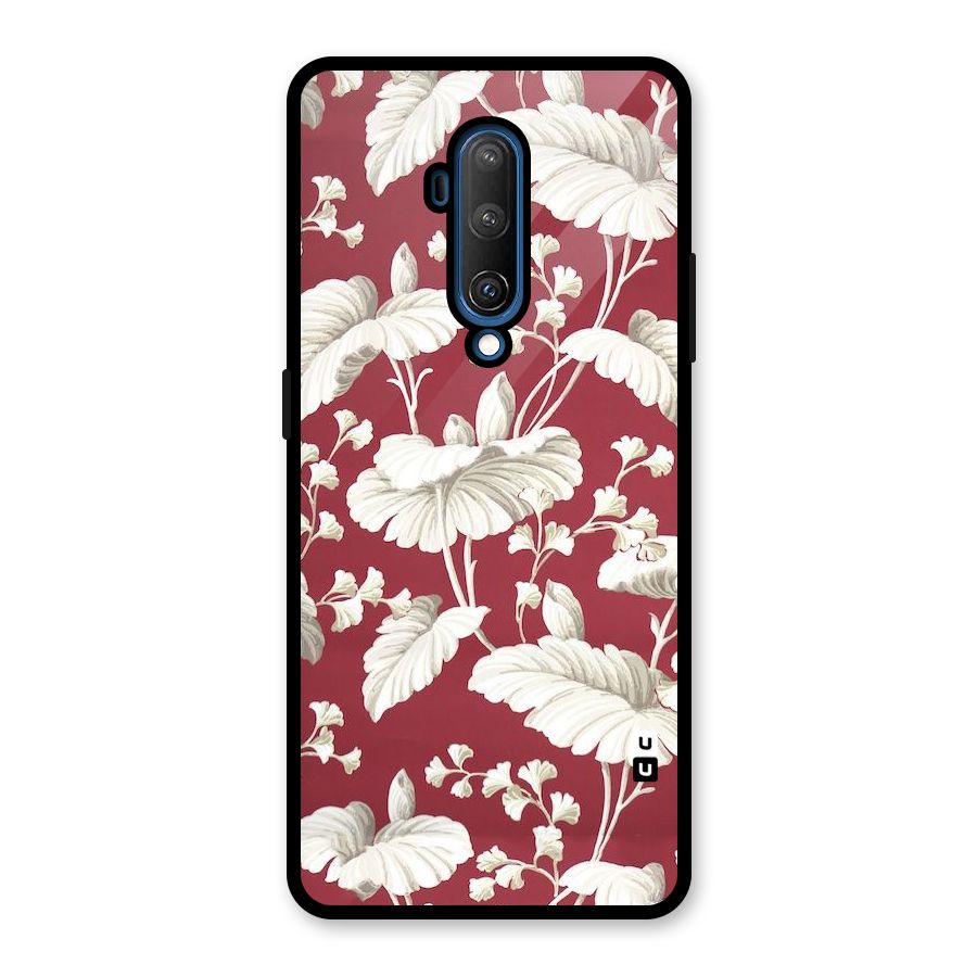 Beautiful Petals Glass Back Case for OnePlus 7T Pro