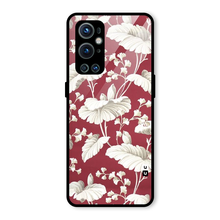 Beautiful Petals Glass Back Case for OnePlus 9 Pro