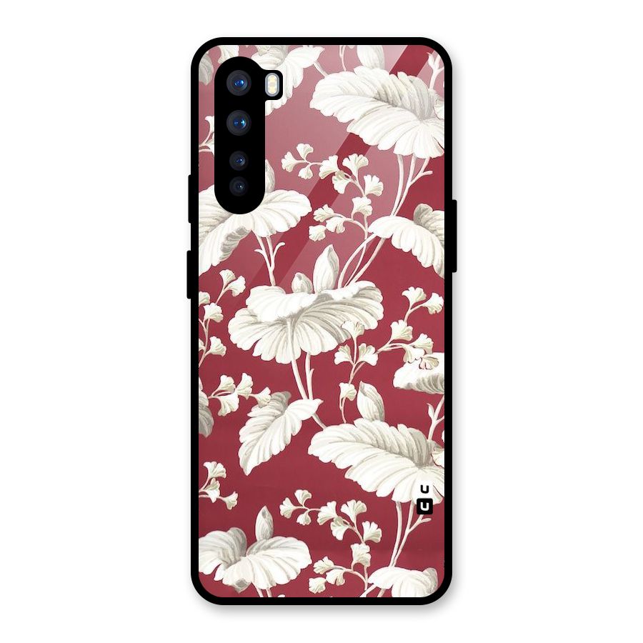 Beautiful Petals Glass Back Case for OnePlus Nord