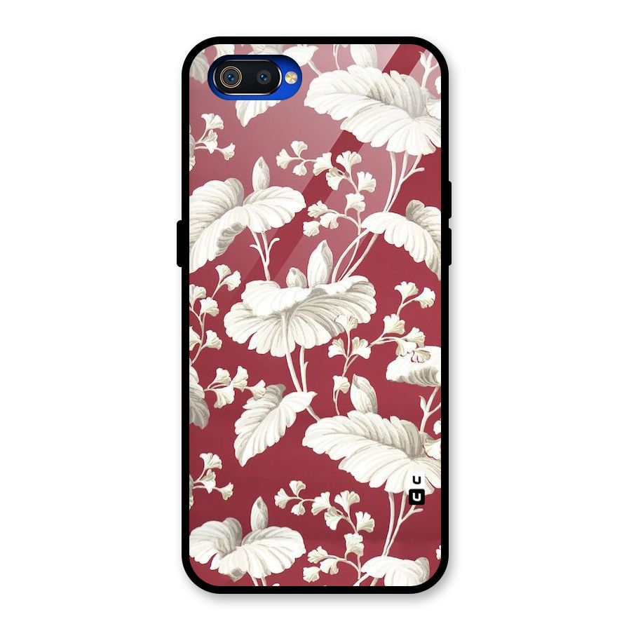 Beautiful Petals Glass Back Case for Realme C2