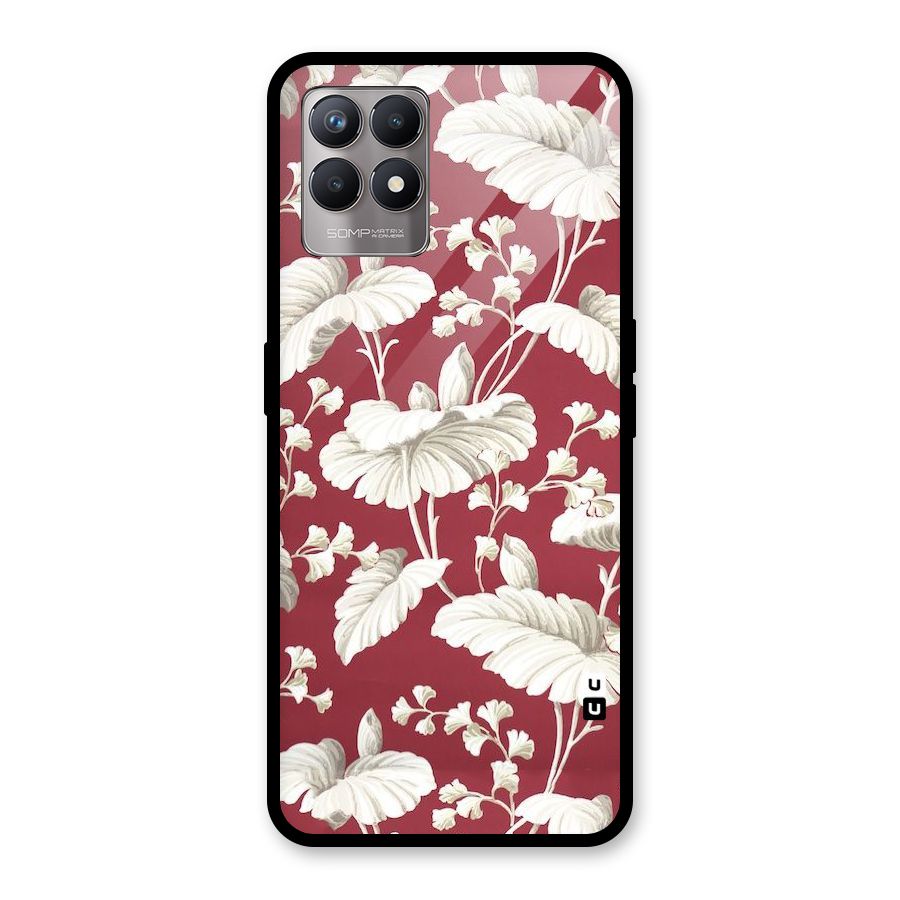 Beautiful Petals Glass Back Case for Realme Narzo 50