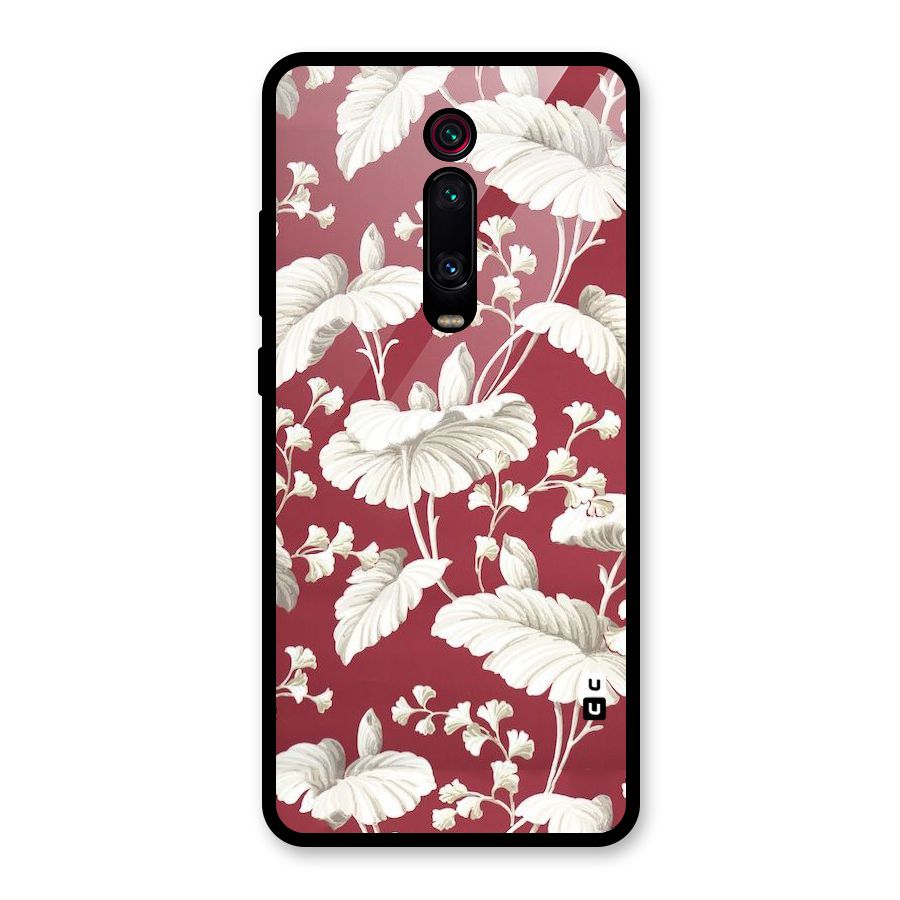 Beautiful Petals Glass Back Case for Redmi K20