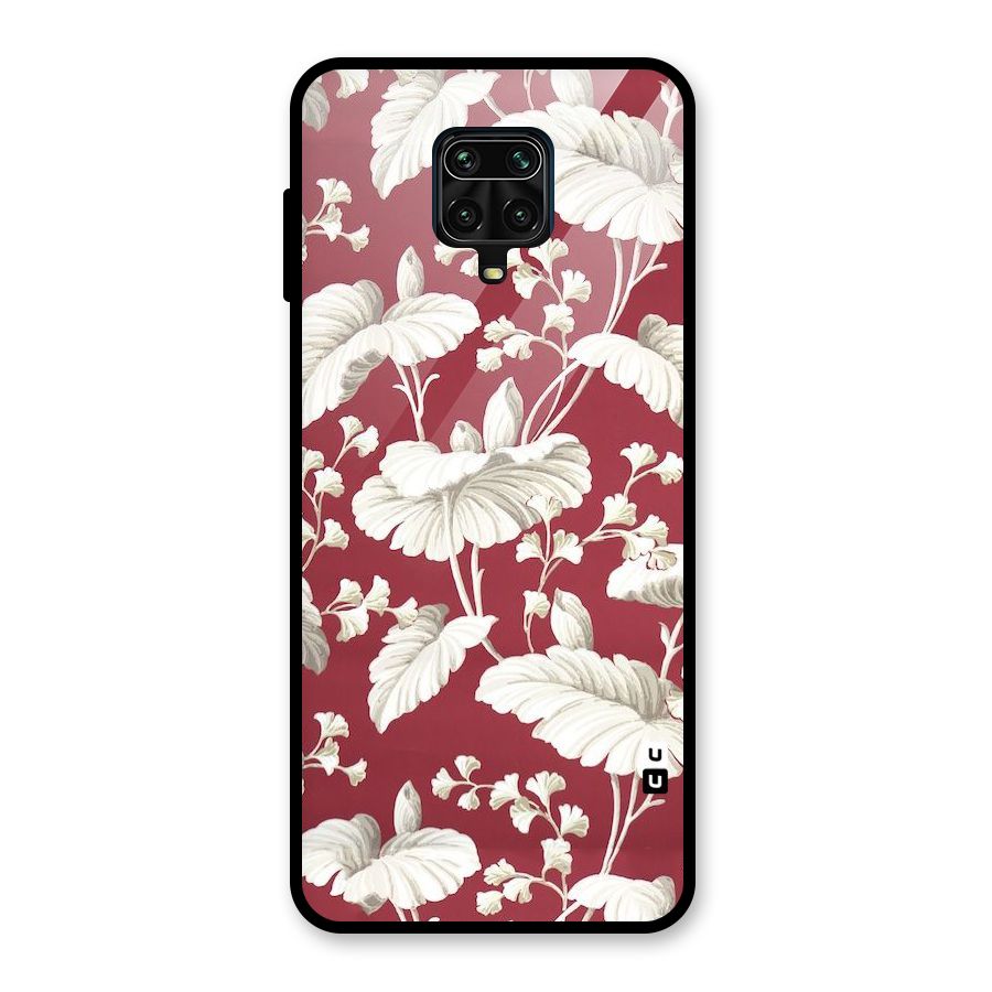 Beautiful Petals Glass Back Case for Redmi Note 10 Lite