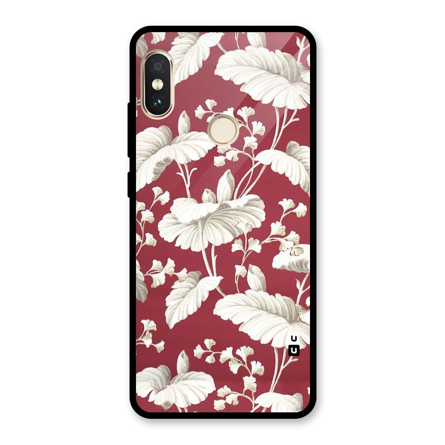 Beautiful Petals Glass Back Case for Redmi Note 5 Pro