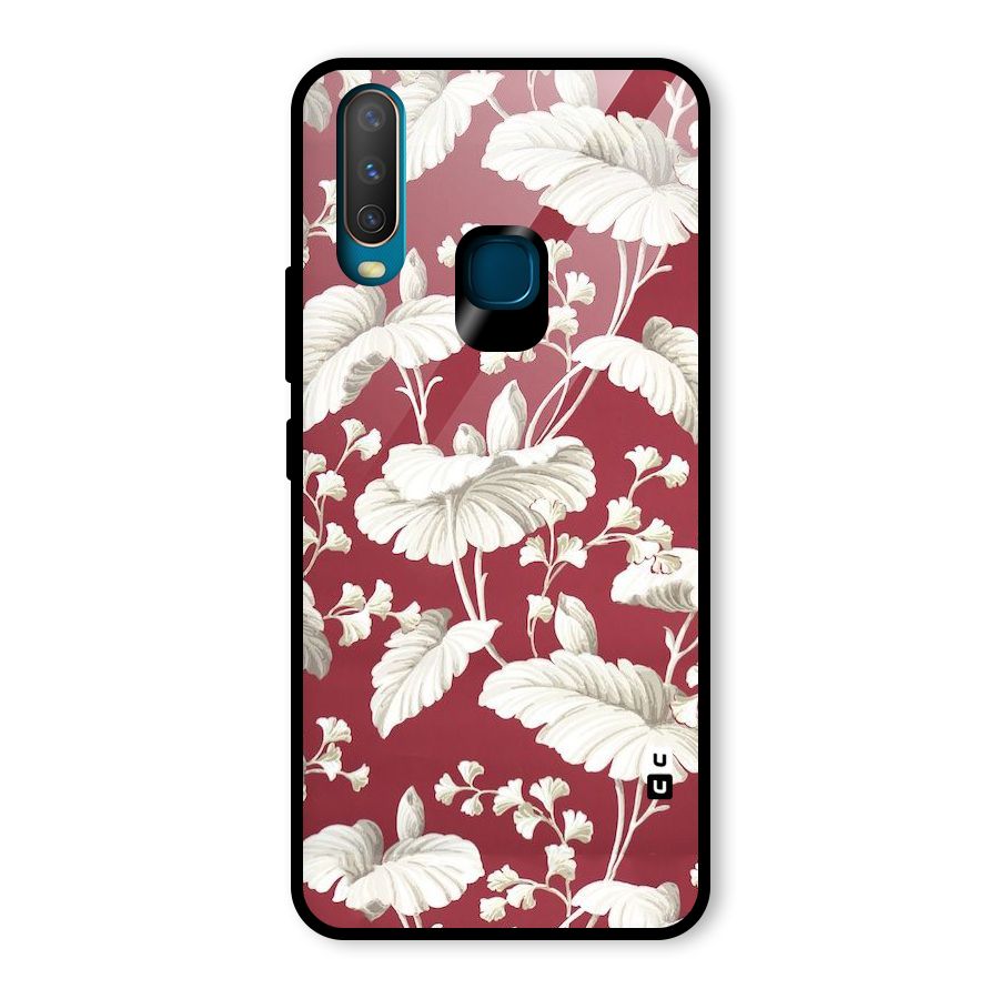 Beautiful Petals Glass Back Case for Vivo U10