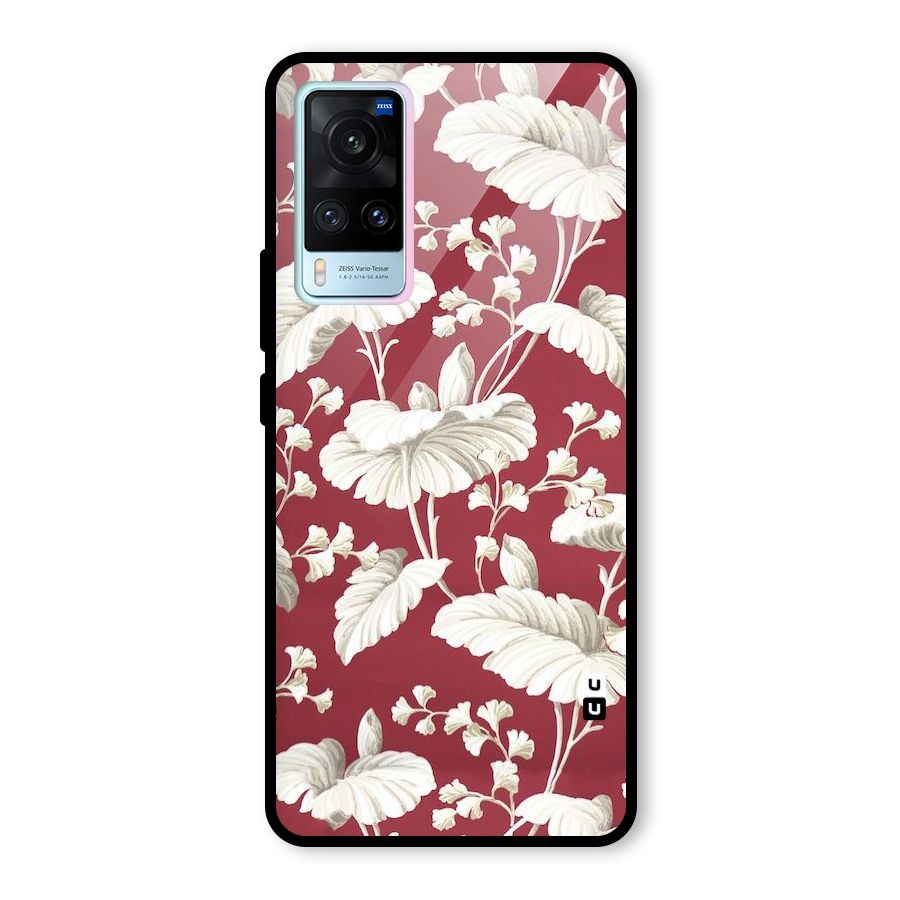 Beautiful Petals Glass Back Case for Vivo X60