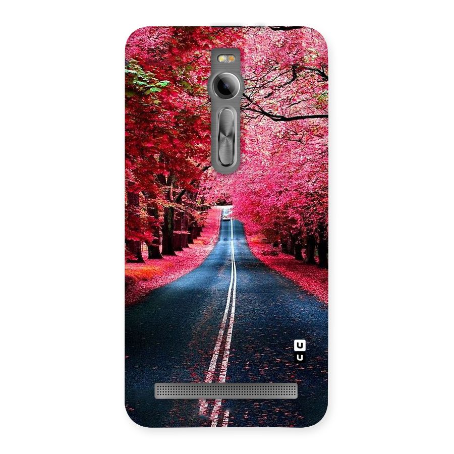Beautiful Red Trees Back Case for Asus Zenfone 2
