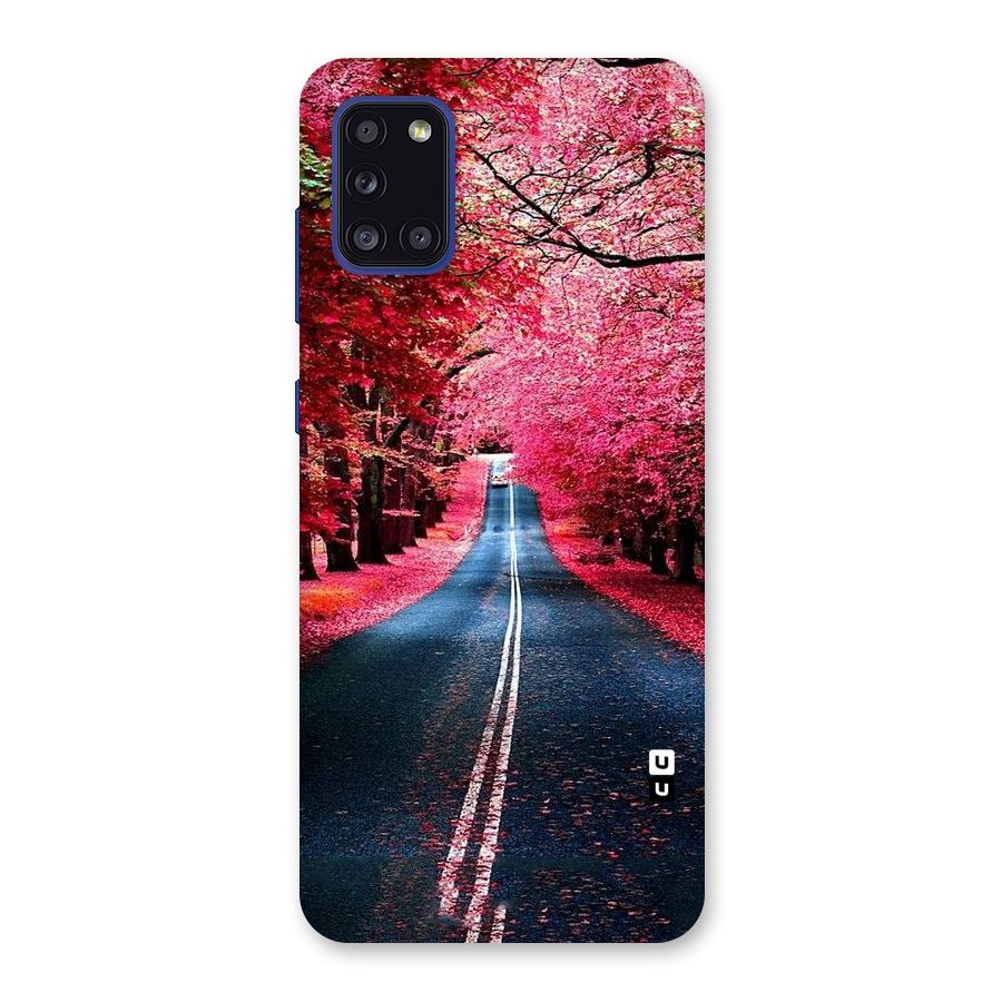 Beautiful Red Trees Back Case for Galaxy A31