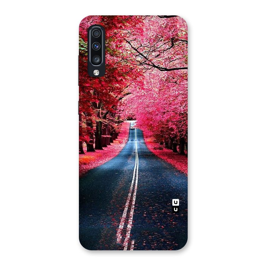 Beautiful Red Trees Back Case for Galaxy A70