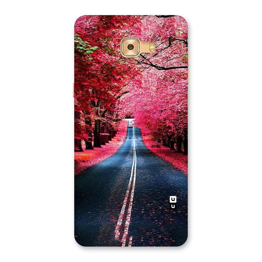 Beautiful Red Trees Back Case for Galaxy C9 Pro