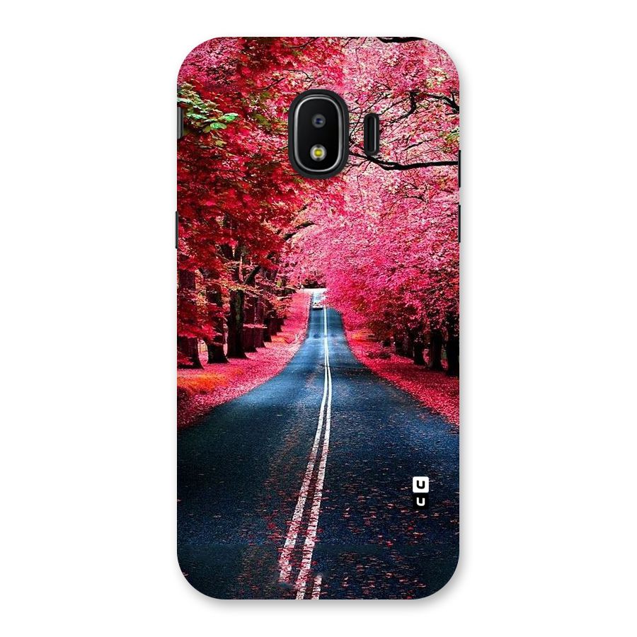Beautiful Red Trees Back Case for Galaxy J2 Pro 2018