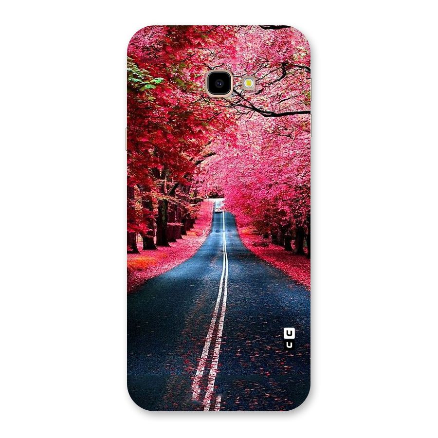 Beautiful Red Trees Back Case for Galaxy J4 Plus