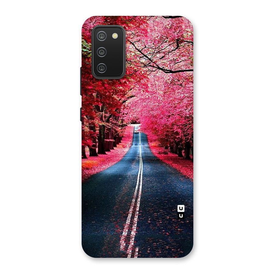 Beautiful Red Trees Back Case for Galaxy M02s