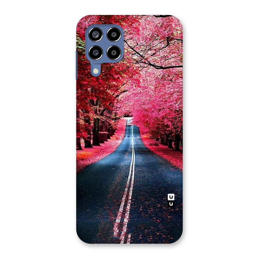 Beautiful Red Trees Back Case for Galaxy M53 5G
