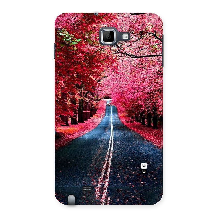 Beautiful Red Trees Back Case for Galaxy Note