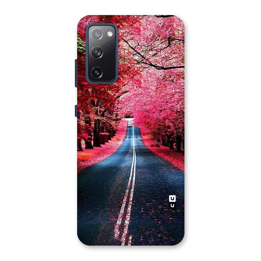 Beautiful Red Trees Back Case for Galaxy S20 FE