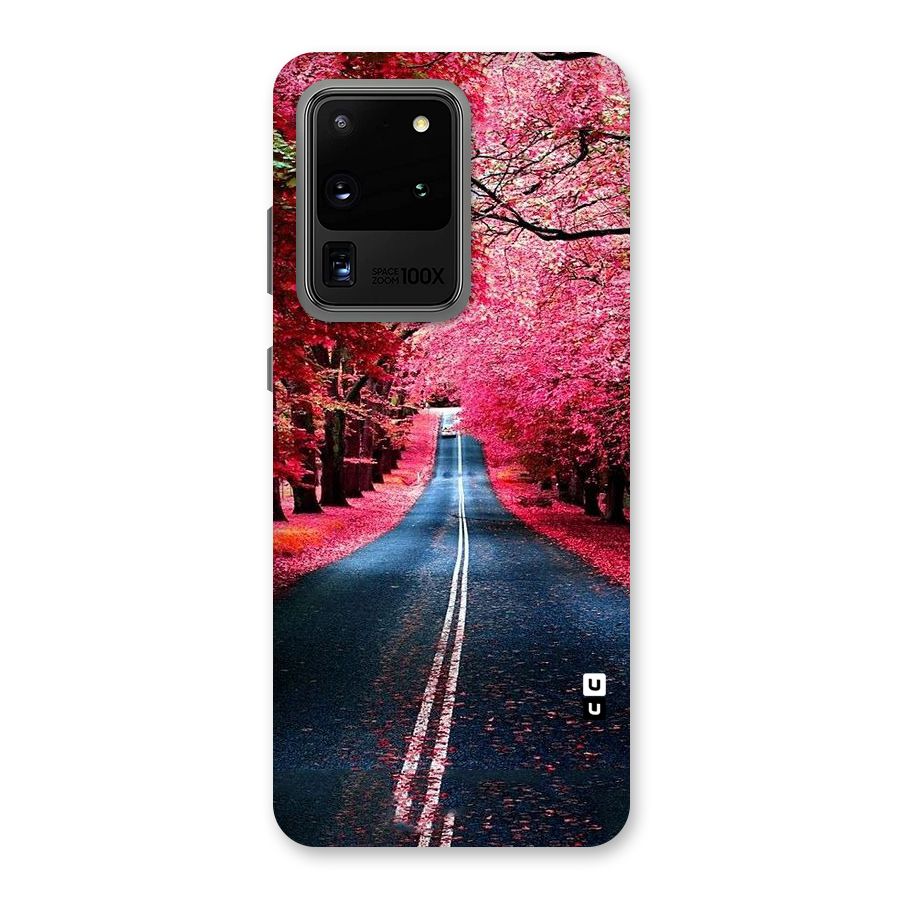 Beautiful Red Trees Back Case for Galaxy S20 Ultra