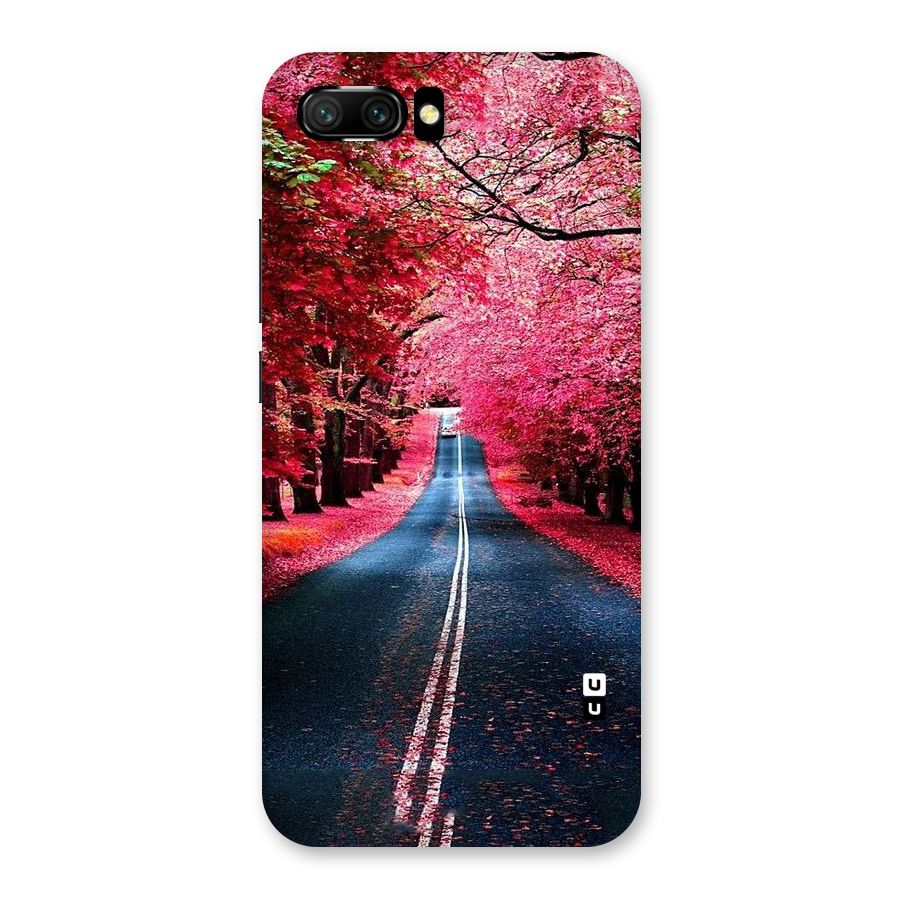 Beautiful Red Trees Back Case for Honor 10