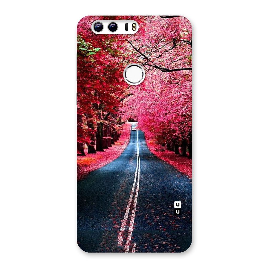 Beautiful Red Trees Back Case for Honor 8