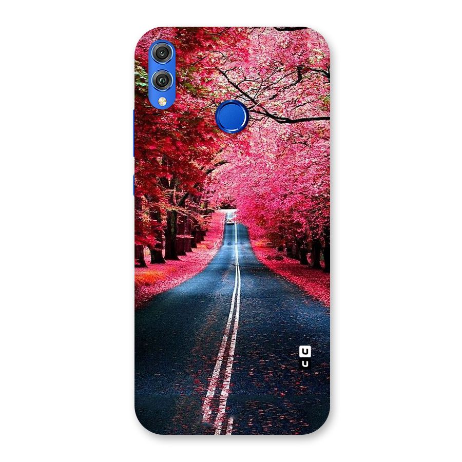 Beautiful Red Trees Back Case for Honor 8X