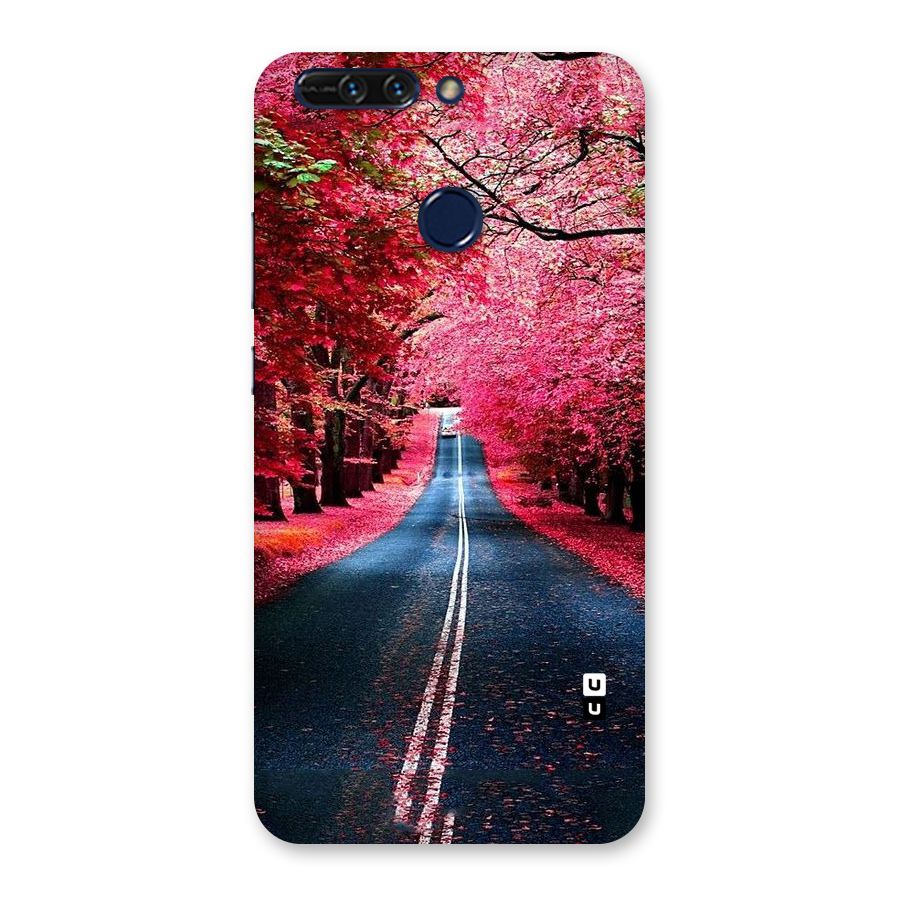 Beautiful Red Trees Back Case for Honor 8 Pro
