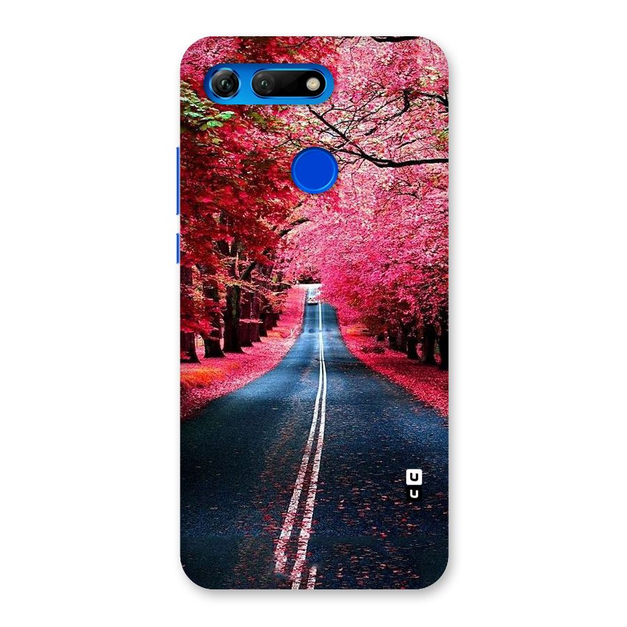 Beautiful Red Trees Back Case for Honor View 20