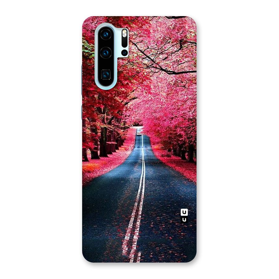 Beautiful Red Trees Back Case for Huawei P30 Pro