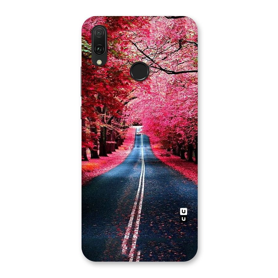 Beautiful Red Trees Back Case for Huawei Y9 (2019)