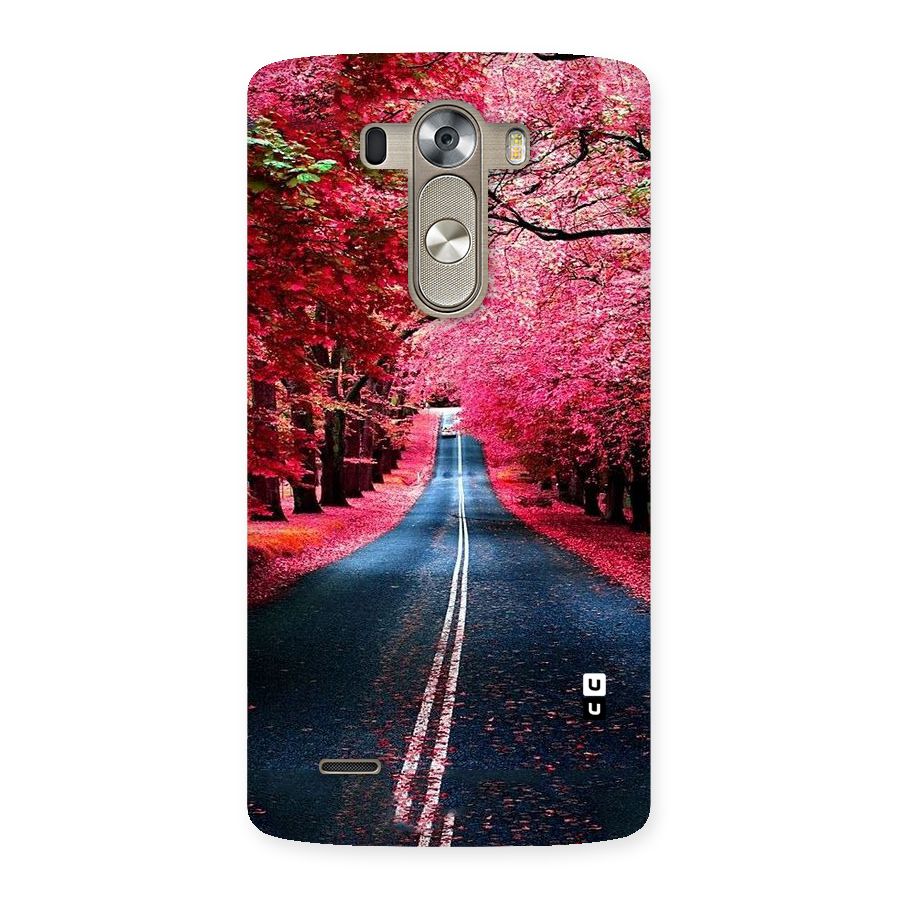 Beautiful Red Trees Back Case for LG G3