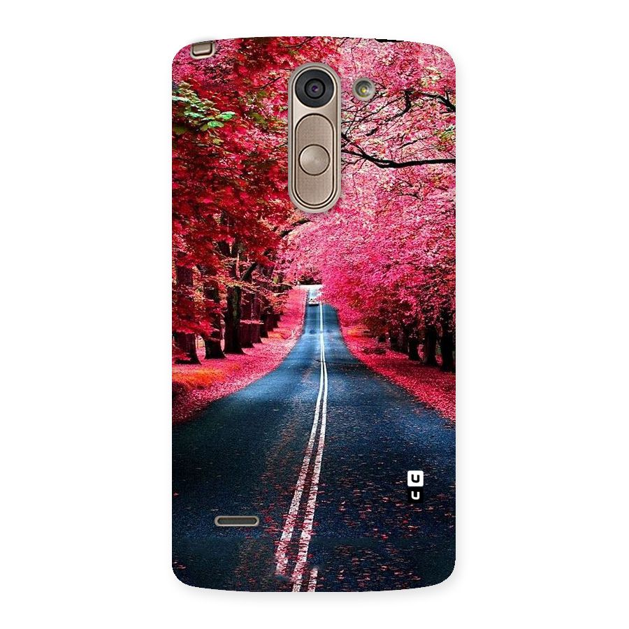 Beautiful Red Trees Back Case for LG G3 Stylus