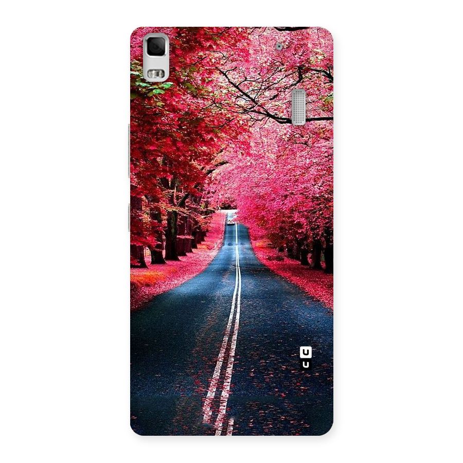 Beautiful Red Trees Back Case for Lenovo K3 Note
