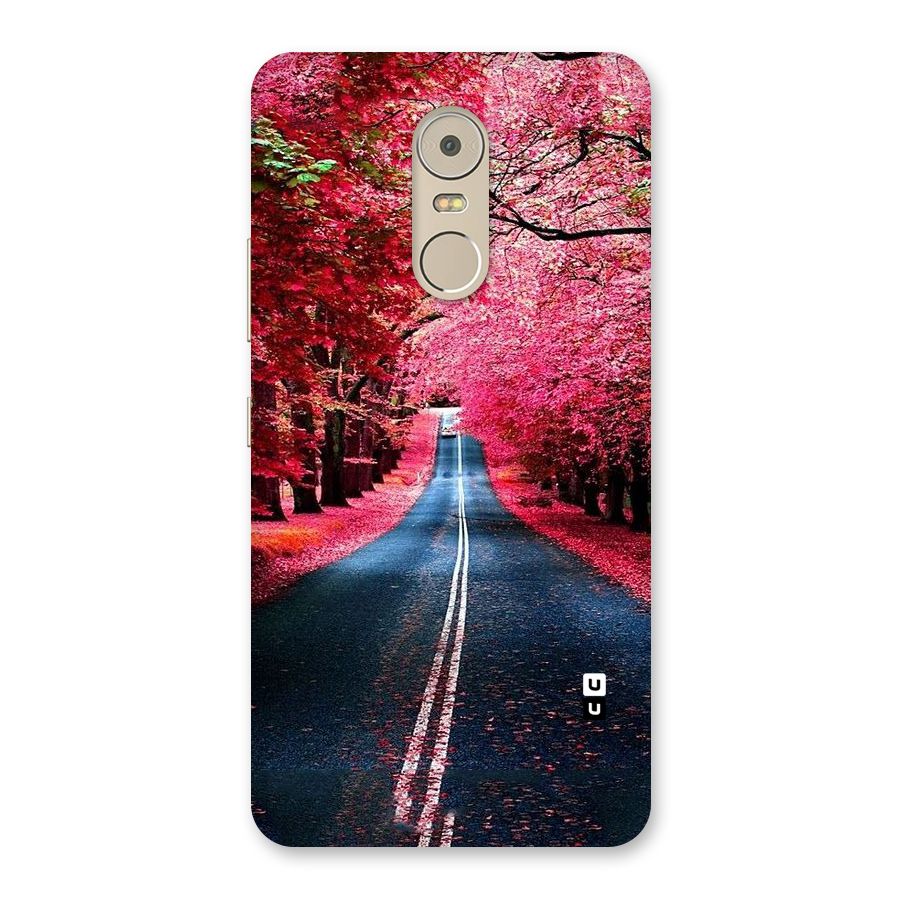 Beautiful Red Trees Back Case for Lenovo K6 Note