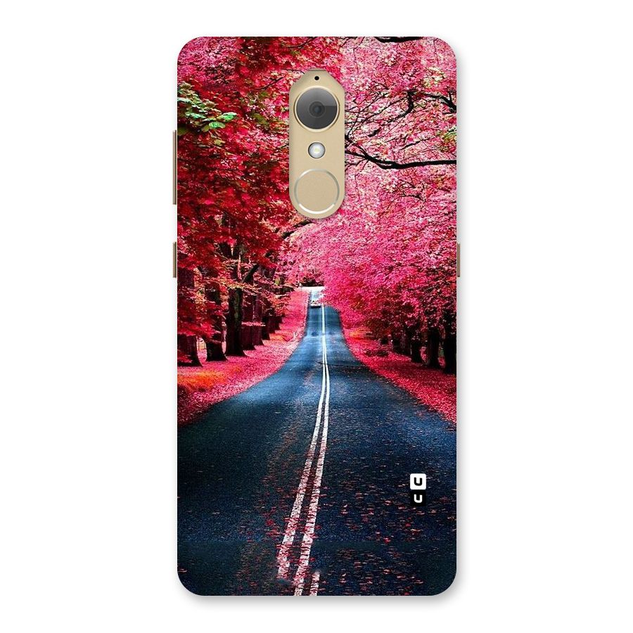 Beautiful Red Trees Back Case for Lenovo K8