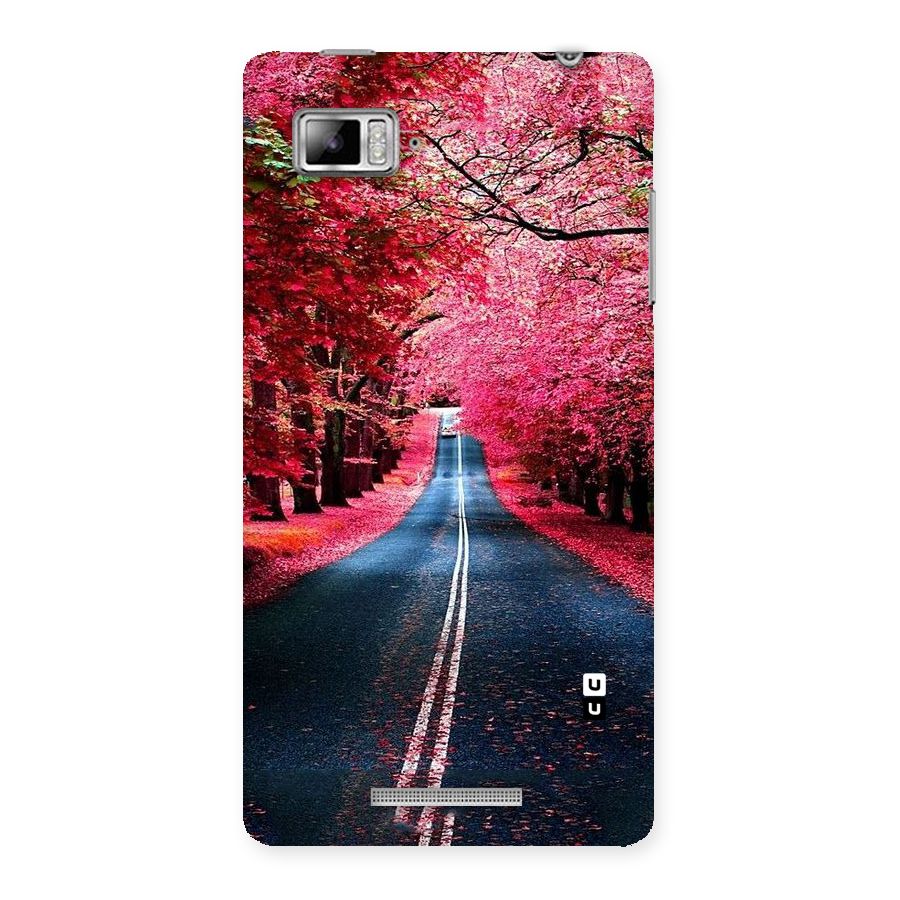 Beautiful Red Trees Back Case for Lenovo Vibe Z K910