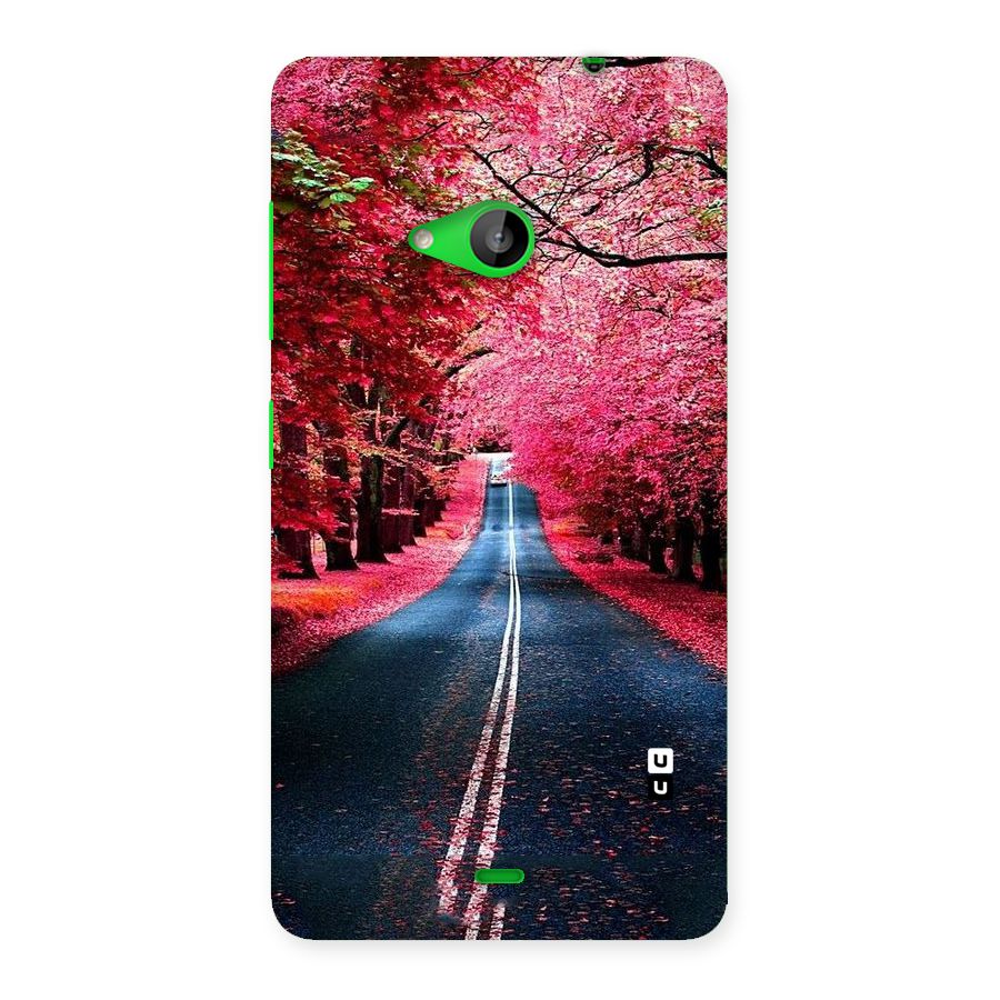 Beautiful Red Trees Back Case for Lumia 535