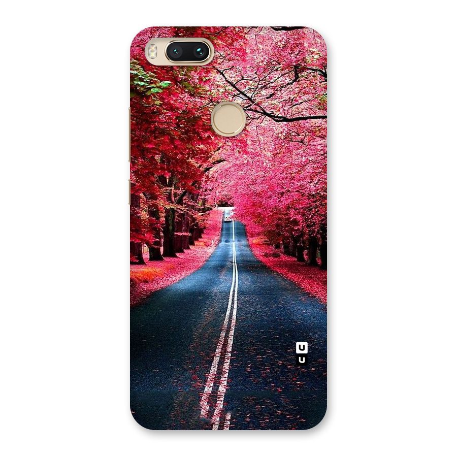 Beautiful Red Trees Back Case for Mi A1
