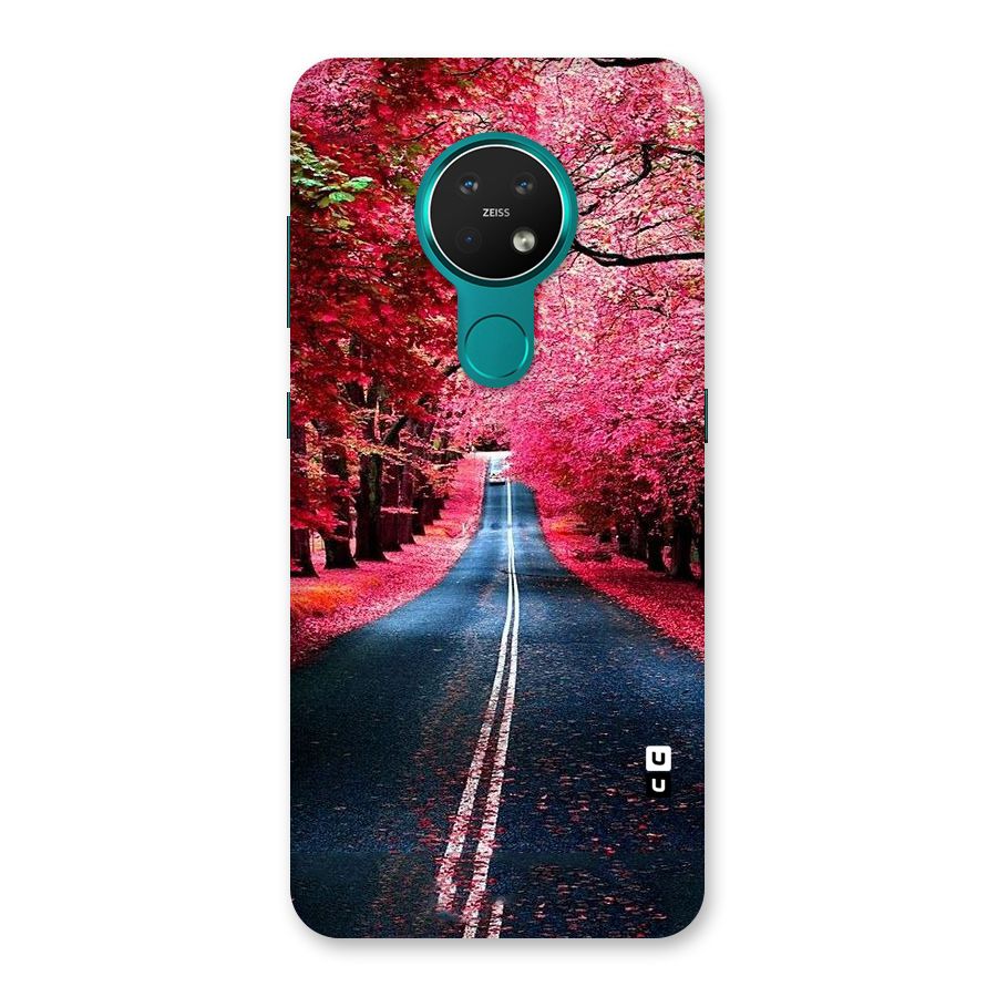 Beautiful Red Trees Back Case for Nokia 7.2