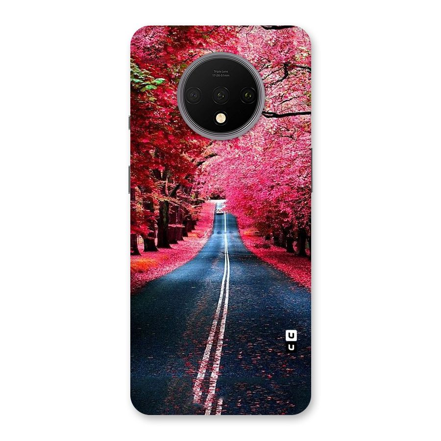Beautiful Red Trees Back Case for OnePlus 7T
