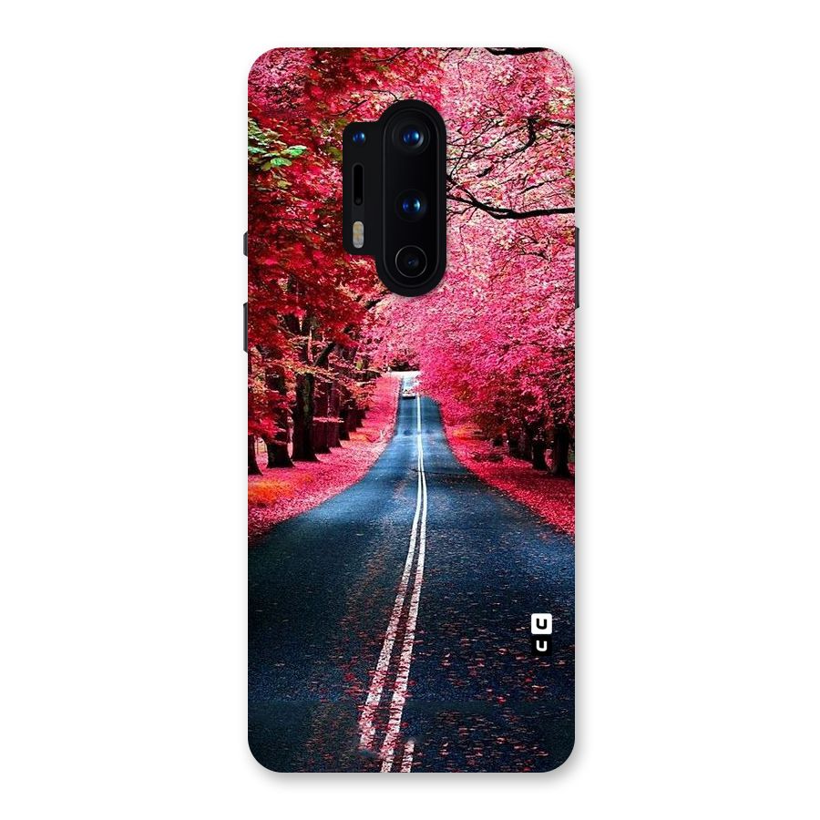 Beautiful Red Trees Back Case for OnePlus 8 Pro
