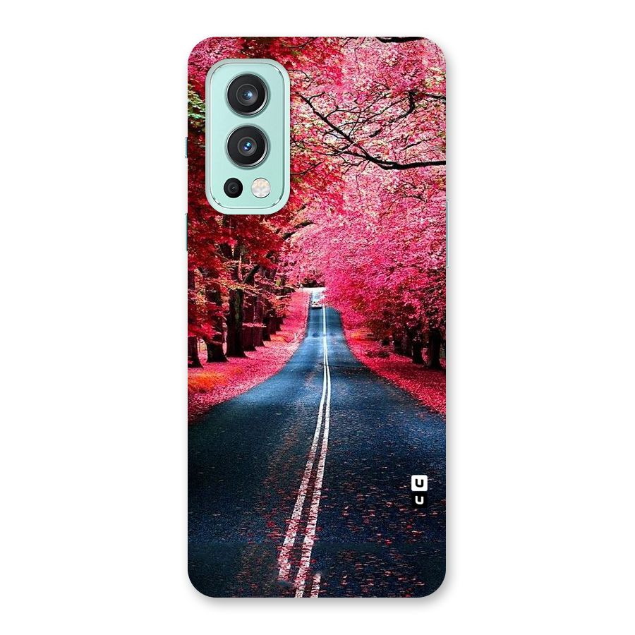 Beautiful Red Trees Back Case for OnePlus Nord 2 5G