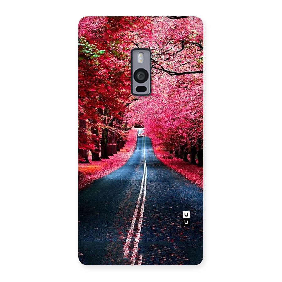 Beautiful Red Trees Back Case for OnePlus Two