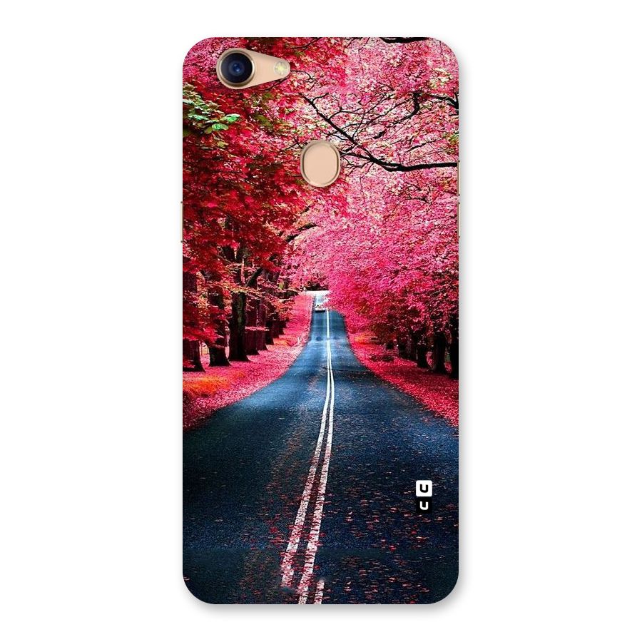 Beautiful Red Trees Back Case for Oppo F5 Youth