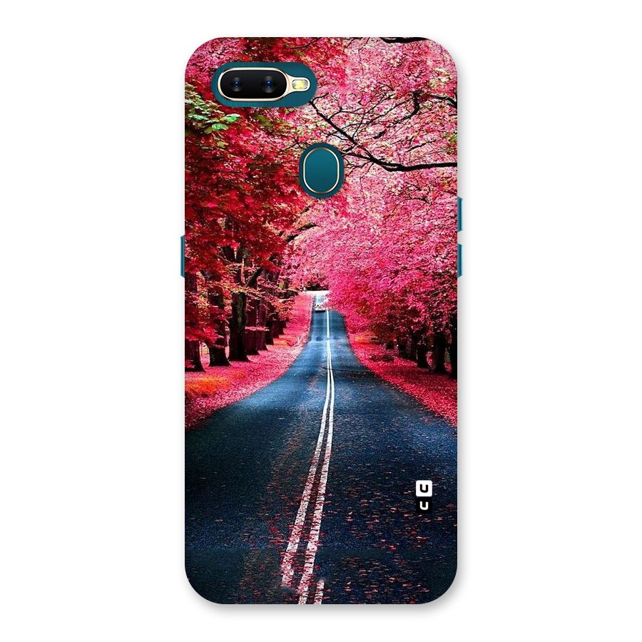 Beautiful Red Trees Back Case for Oppo A11k