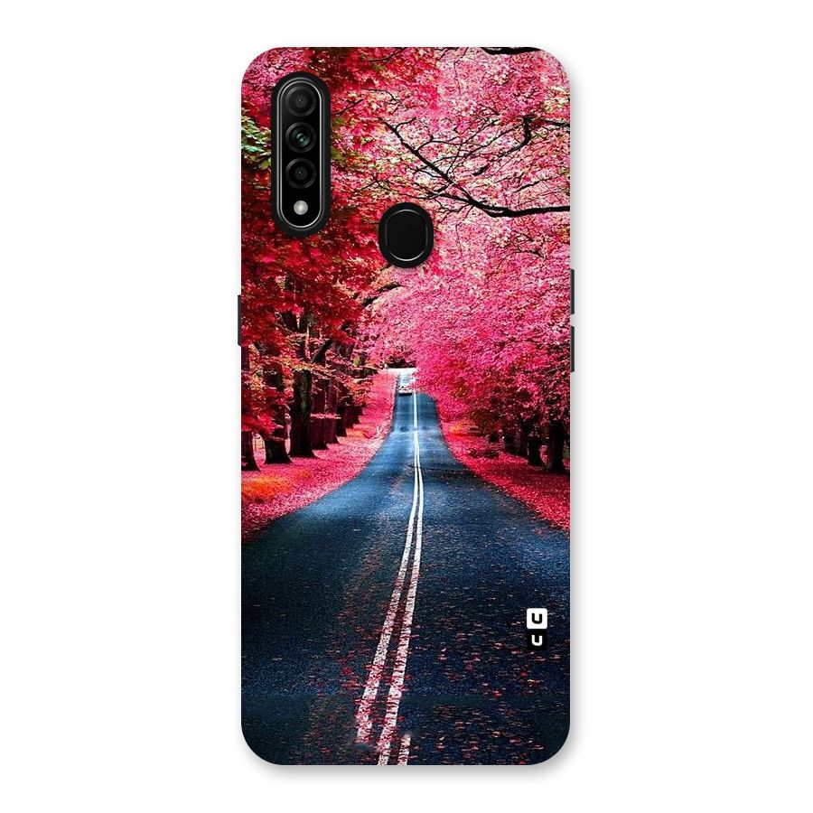 Beautiful Red Trees Back Case for Oppo A31