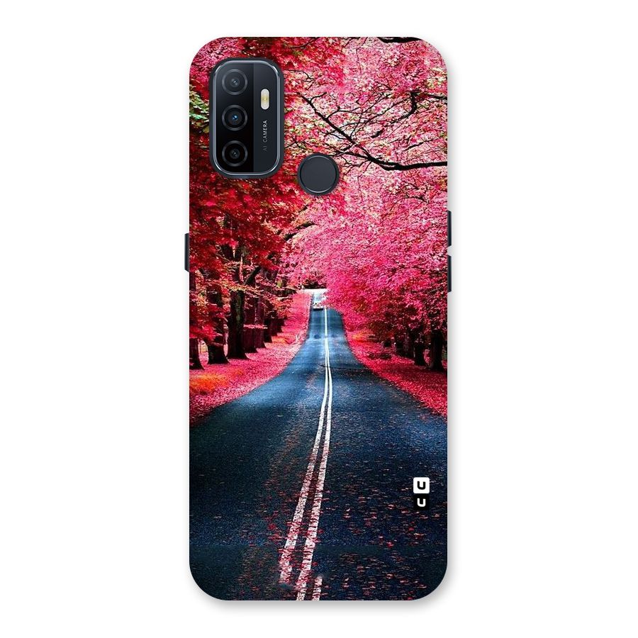 Beautiful Red Trees Back Case for Oppo A32