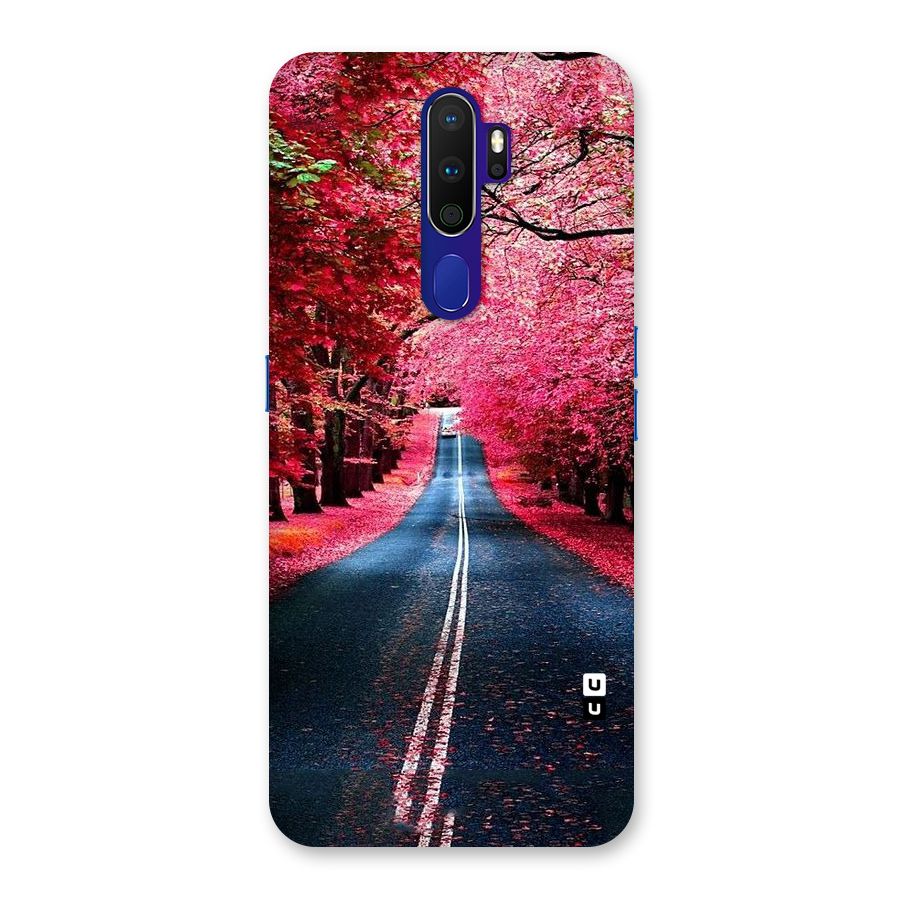 Beautiful Red Trees Back Case for Oppo A9 (2020)
