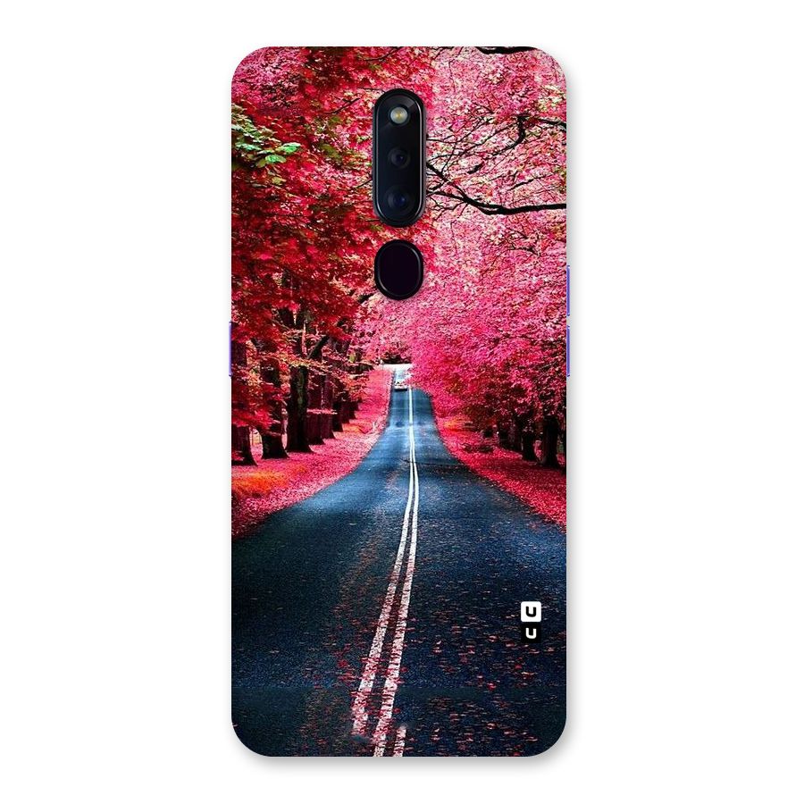 Beautiful Red Trees Back Case for Oppo F11 Pro