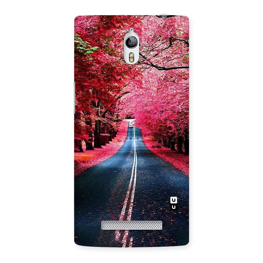 Beautiful Red Trees Back Case for Oppo Find 7